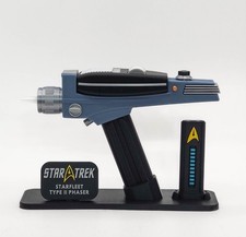 Star Trek TOS Type 2 Phaser Replica Captain Kirk Hand Prop 3D Printed w/ Stand picture