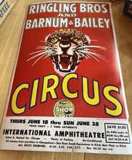 Rare 1966 Ringling Bros Barnum Bailey Circus POSTER 14