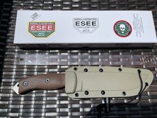 ESEE Model 6 Fixed Knife Carbon Steel Blade Micarta Handle picture