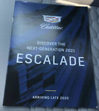 2021 CADILLAC ESCALADE 12-page Original Sales Brochure picture