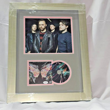 Bullet for my Valentine Signed Autographed Gravity CD JSA Framed picture