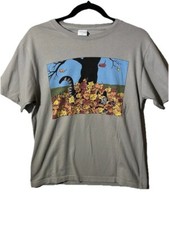Vintage Crazy Shirt Hawaii T Shirt Small Kliban Cat Fall Leaves Autumn picture