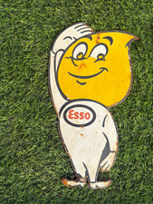 Esso Boy Porcelain Advertising Sign 12'' Inches picture