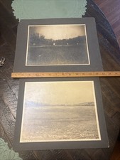 1908 Original RIFLE RANGE Fort McPherson Antique Photo Lot US ARMY M T Brown picture