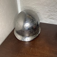 WW2 US Army Military Chrome Parade M1 Helmet Shell  W No liner picture