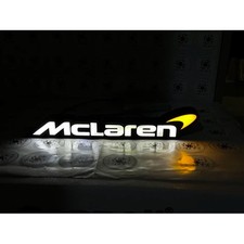 McLaren Light Up Sign Garage Decor Supercar Enthusiast Display USB LED see Video picture
