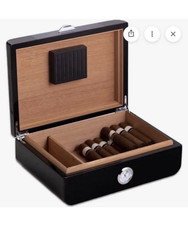Bey-Berk Carbon Fiber Lacquered Cigar Humidor picture