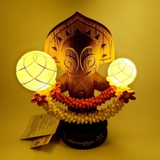 Disney Parks 2025 Polynesian Village Resort Maui Light-Up Tiki Statue Figurine picture