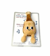 Cute 6.5” Plush Acoustic Guitar Magnet Kawaii Fridge Locker Room Decor NEW picture