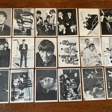 BEATLES  1964 Topps  Lot  of 40  Black & White * Color * Diary * Movie   Poor-Gd picture