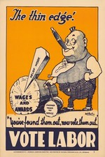 Vintage Political Poster 1930s Art Deco Style 16x24🖼️ Matte Paper💎 picture