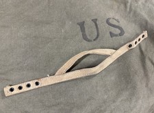 ORIGINAL WWII LATE WAR US ARMY PARATROOPER LINER CHINSTRAP - KHAKI picture