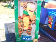 Vintage 1996 Telco Motion-ettes Animated Christmas Tigger on skates picture