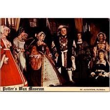 Potter's Wax Museum St Augustine FL Vintage Postcard SPJ29 picture