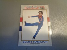 Scott Hamilton 1991 U.S. Olympic Cards Hall of Fame Trading Card #46 picture