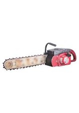 Animated Red Rusted Finish Chainsaw Decoration picture