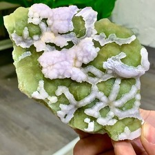 1.16LB Natural fluorite Green-white spherical mineral crystal sample/ZheJiang picture