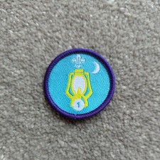Nights Away Level 1 Staged Scout Activity Badge Old Logo Brand New picture