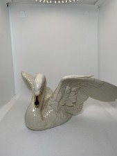 Lenox “The Majestic Swan” Ivory China Edition Porcelain Figurine 12.5” Wingspan picture