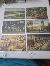 Vintage Postcards Lot of 6 Picturesque Louisiana Blank On Backside Of Cards picture
