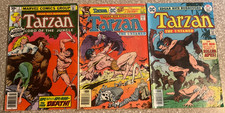TARZAN Lot Of  3 Comics DC #2, 252, 254 - Newsstand picture