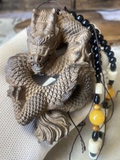 Vietnamese Sandalwood Buddhist Dragon Wood Carving Sculpture, High-Quality, Real picture