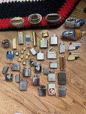 HUGE Vintage Zippo Ronson Flamex Colbri Lighter Lot picture