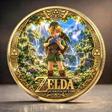 The Legend of Zelda: Ocarina of Time Commemorative Coin - COIN003 picture