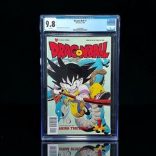 1998 Dragon Ball 1st Print Son Goku & Shenron Viz Comic Manga #1 - CGC 9.8 picture