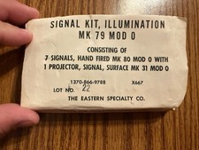 Signal Kit, US Navy, Mark 79, Vietnam 1967 picture