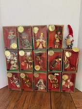 15 Vintage Sears Around The World Christmas Ornaments picture