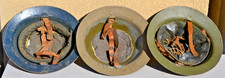 LOT OF 3 WW1 US ARMY  DOUGHBOY HELMET ALL ORIGINALS US MILITARY WWI GREAT WAR picture