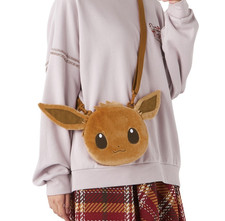 [Japan Limited] Pokemon Center Eevee Face Pochette Eevee Collection Bag NEW picture