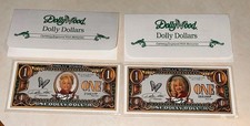 Dollywood Dolly Dollars Souvenir Bill w/ Envelope 1998 & 1999 (READ DESCRIPTION) picture