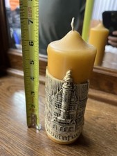 Vintage German Rhine River Souvenir Candle 6