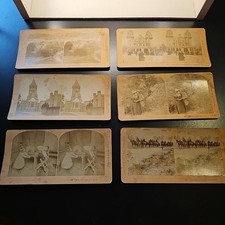 Lot Of 6 Kilburn Brothers / B. W. Kilburn Stereoview Cards 1892 - 1896 picture