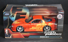 Jada Fast & Furious MAZDA RX-7 (Orange Julius) Die Cast 1:24 (2023) (NEW) picture