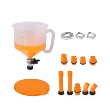 Zpana 15PCS Car Coolant Funnel Kit No Spill Radiator Filler Adapters picture