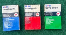 ULTRA RARE 1966 Mobil Travel Guide 3-Book Lot NE SE Mid-Atlantic Pegasus Gas Oil picture