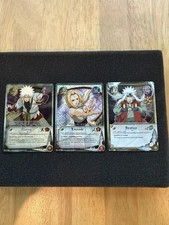 Naruto CCG-Jiraiya & Tsunade Foil Lot- #029 DIAMOND FOIL, 352 & 977 1st Ed.  picture