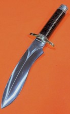 RBH SASQUATCH LEATHER HANDLED BOWIE KNIFE 