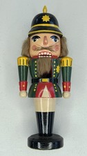 Vintage Ullmann German Wood Nutcracker 10.5