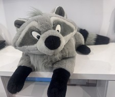 Disney Mattel Vintage 1995 88cm Meeko Plush Raccoon Pocahontas Stuffed Animal picture