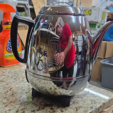 Antique Pristine General Electric Electric Percolator-Beautiful Nostalgia picture
