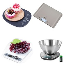 Uten High Precision Digital Kitchen Scale W/ LCD Backlit Display,5000g/11lb x 1g picture