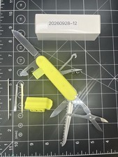 Glow In The dark Plus Scales Micro SD  Victorinox Huntsman Swiss Army Knife 91mm picture