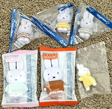 Miffy collectible items /2 Mini Flat Pockets/1 sleeping figure/3 mini figures picture
