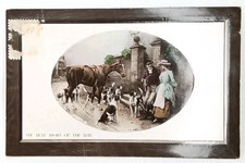 Antique Rotograph Real Photograph Postcard Bromide Paper RPPC Fox Hunting picture
