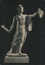 Sculpture Antonio Canova Perseus Holding the Head of Medusa, Vintage Postcard picture