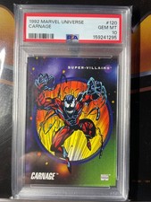 PSA 10 1992 Marvel Universe: #120 Carnage PSA 10 GEM MINT picture